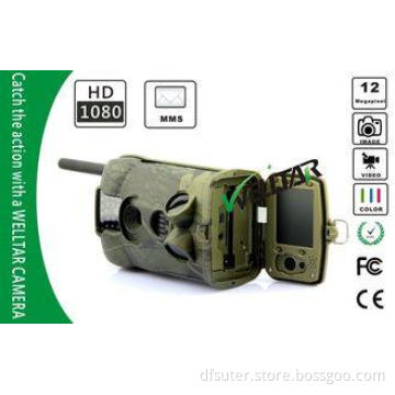 PIR Sensor SMS Trail Camera Jagd Kamera , HD 1080P Video Sc